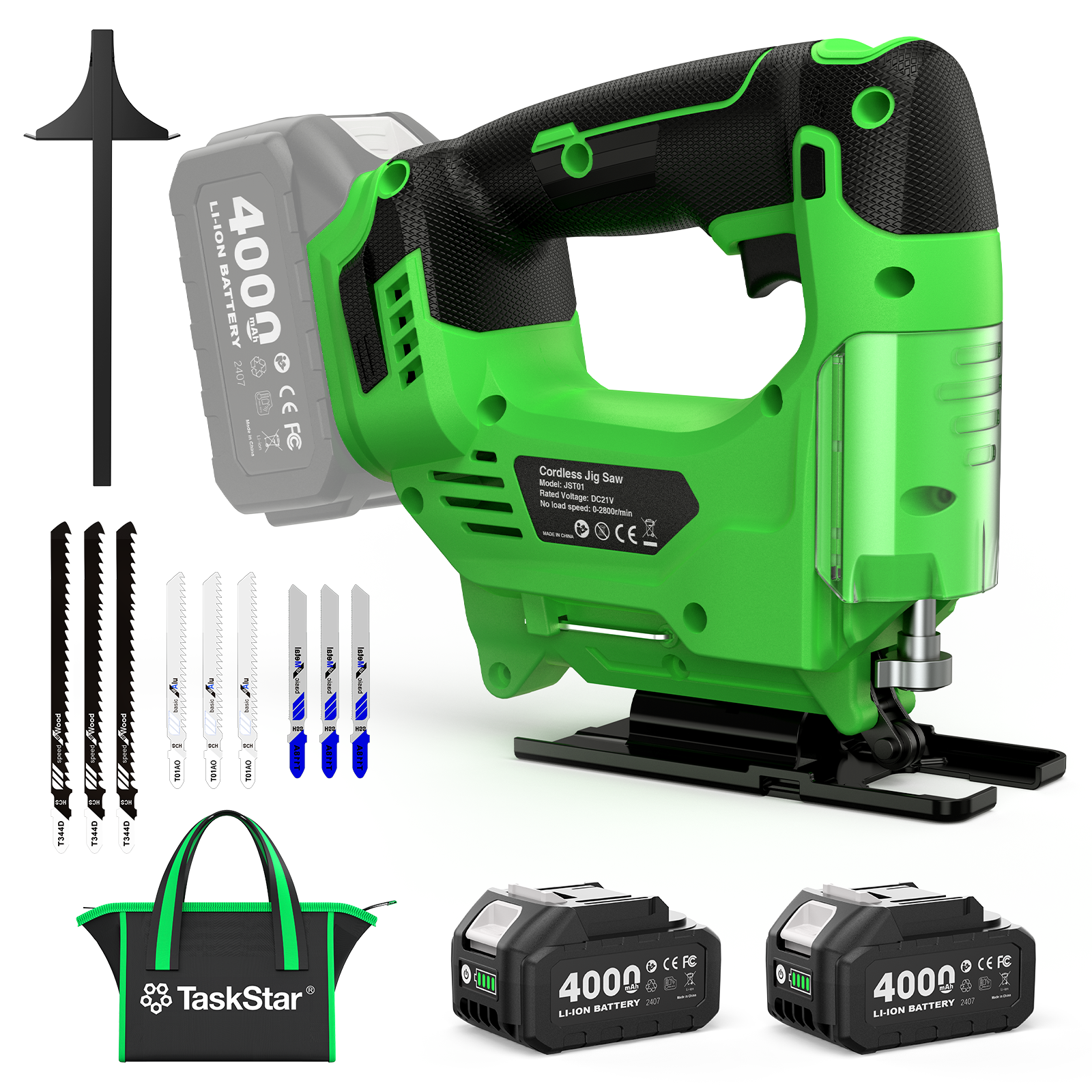 Jigsaw Orbital Blade - Taskstar Cordless Jig Saw Tool With