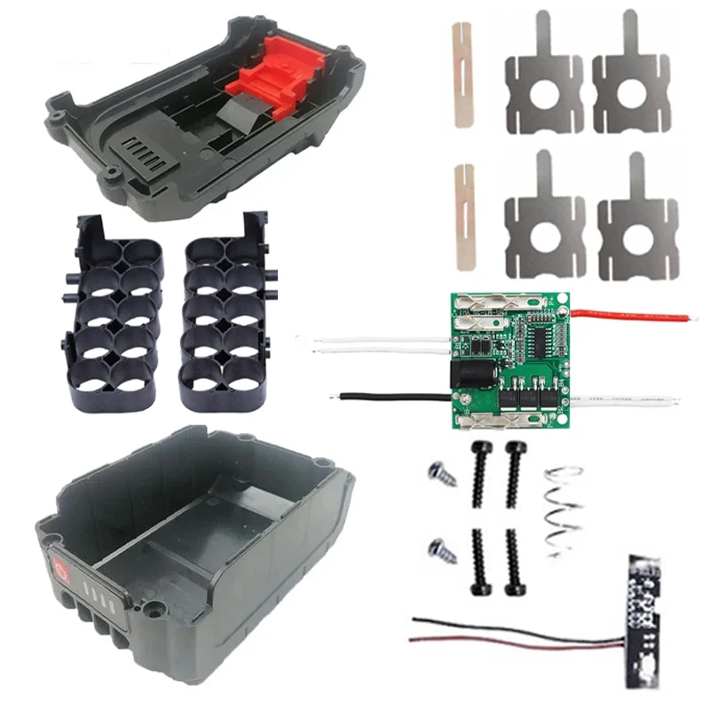 18V Power Tools Battery Case w - Power Toolbox avaliação e preço