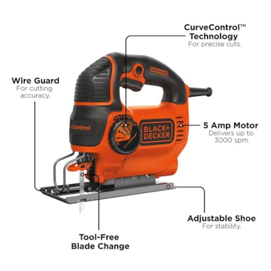 Jig Saw 5-Amp 3 000 Blade Spee - Jigsaw Orbital Blade avaliação e preço
