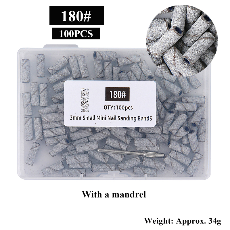 100pcs/box 3mm Mini Sanding Ba - Power Toolbox avaliação e preço