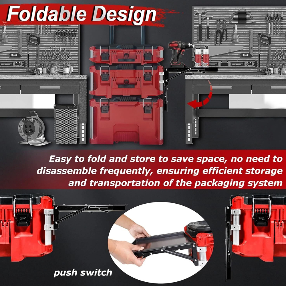 Folding Magnetic Table Fits fo - Power Toolbox avaliação e preço