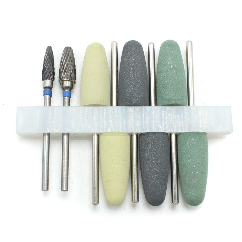 8Pcs/set Dental Resin Base Acr - Rotary Tool Kit avaliação e preço
