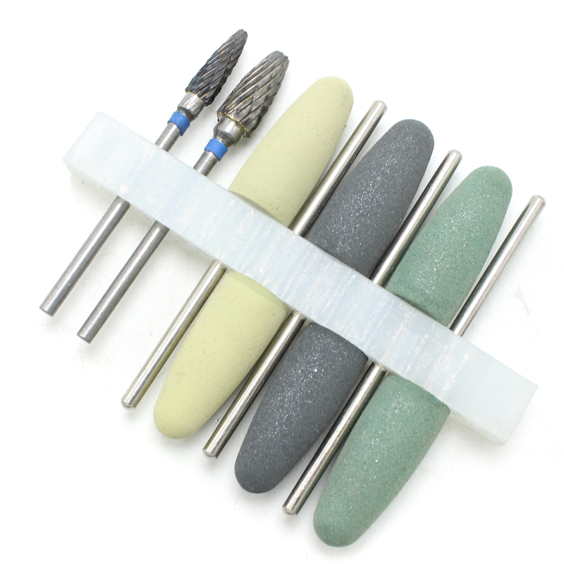 8Pcs/set Dental Resin Base Acr - Rotary Tool Kit avaliação e preço