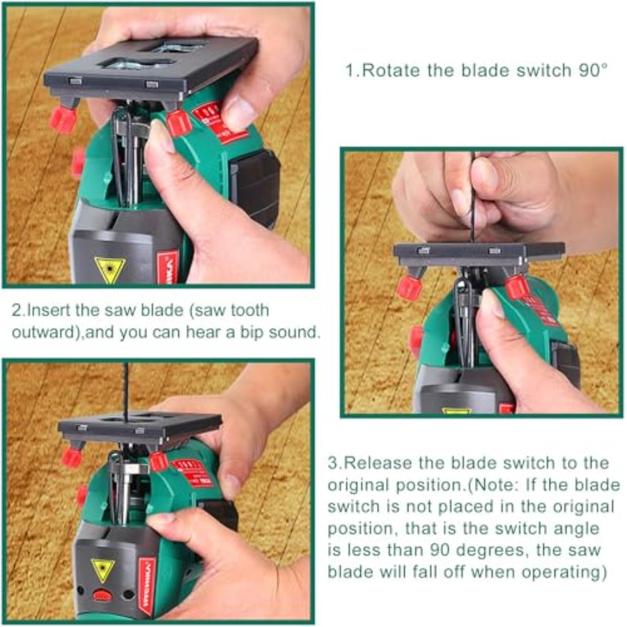 HYCHIKA Jig saw 6.7A Jig Saw 8 - Jigsaw Orbital Blade avaliação e preço