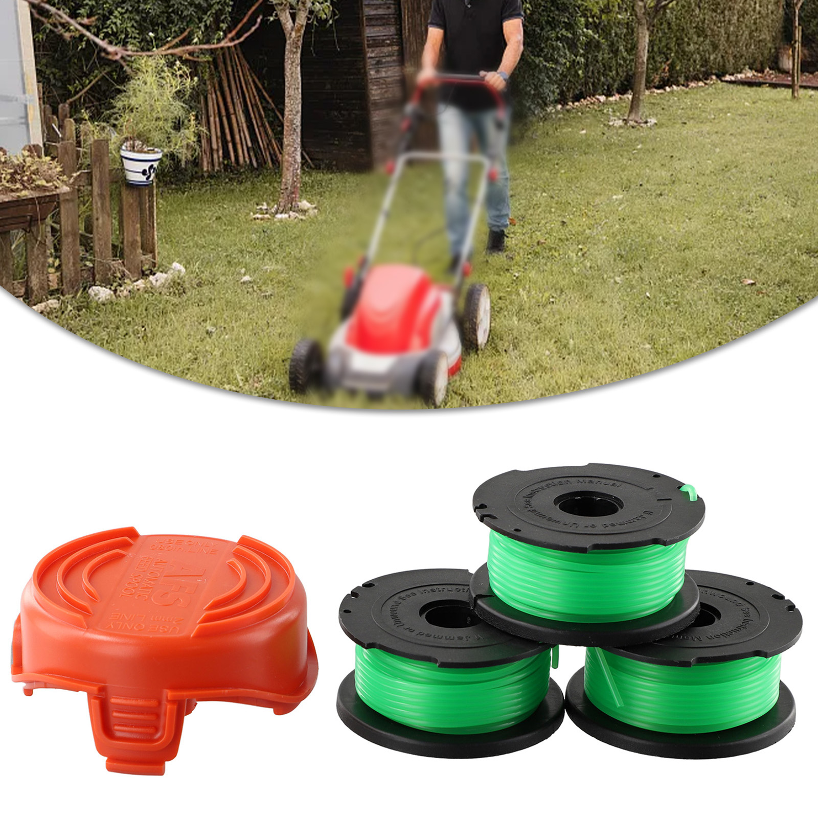 1 * Spool Cap+3 * Spools Trimm - Power Tools Brands avaliação e preço