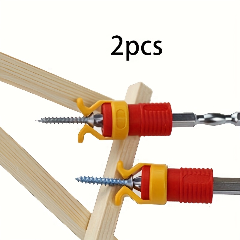2Pcs Screw Holder Clamp, Plast - Power Tools You Need avaliação e preço
