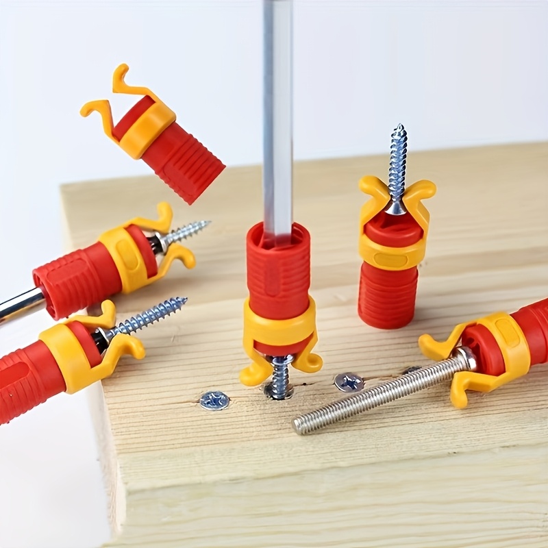 2Pcs Screw Holder Clamp, Plast - Power Tools You Need avaliação e preço