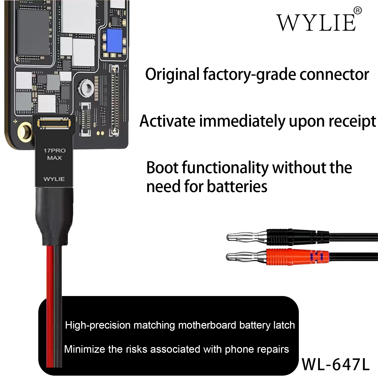 WYLIE WL-647L iBoot Power Cabl - Power Tools You Need avaliação e preço