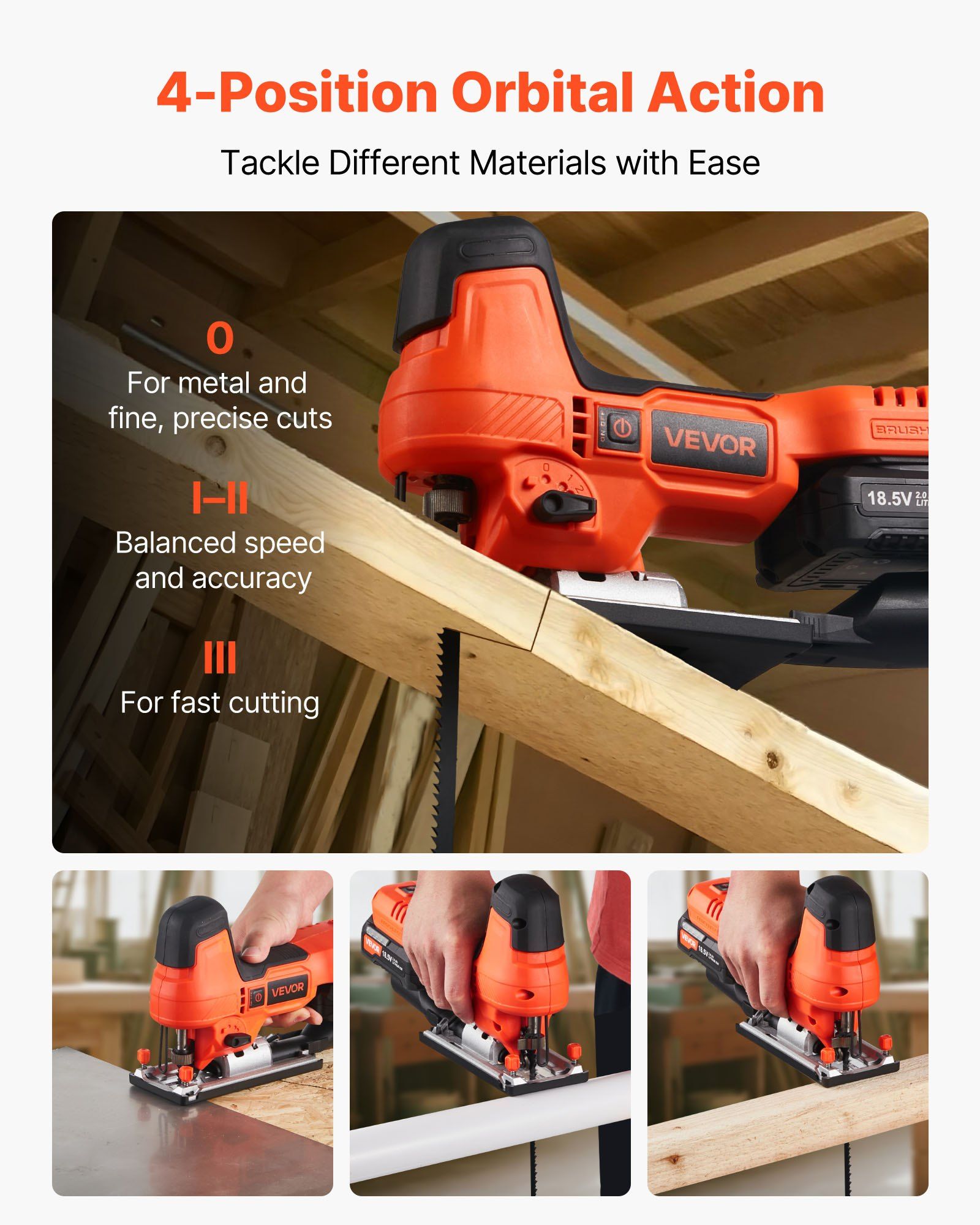 20V Brushless Powered Jig Saw  - Jigsaw Orbital Blade avaliação e preço