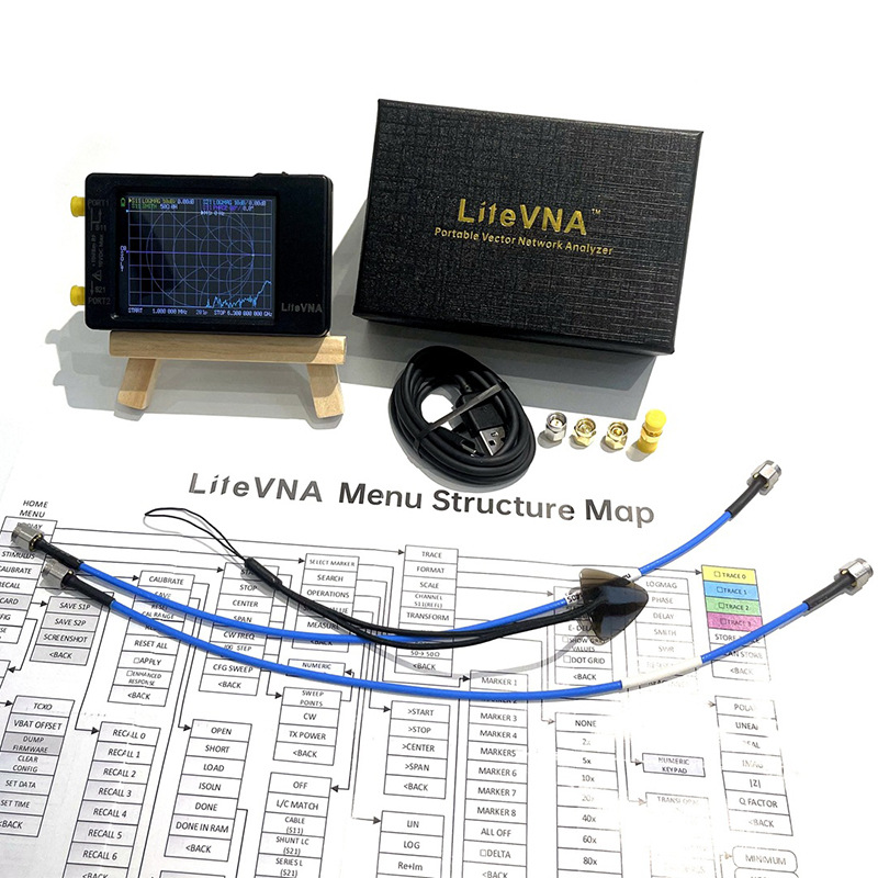 HOSHI LiteVNA64 50kHz-6.3GHz V - Power Tools Vector avaliação e preço