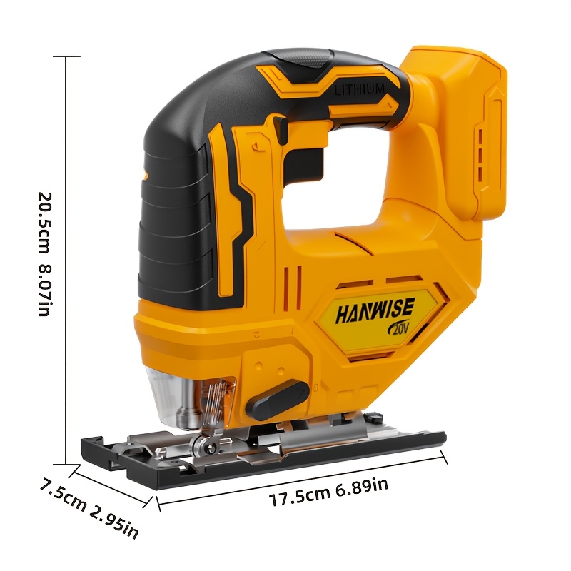 Cordless Jig Saw for Dewalt 20 - Jigsaw Orbital Blade avaliação e preço