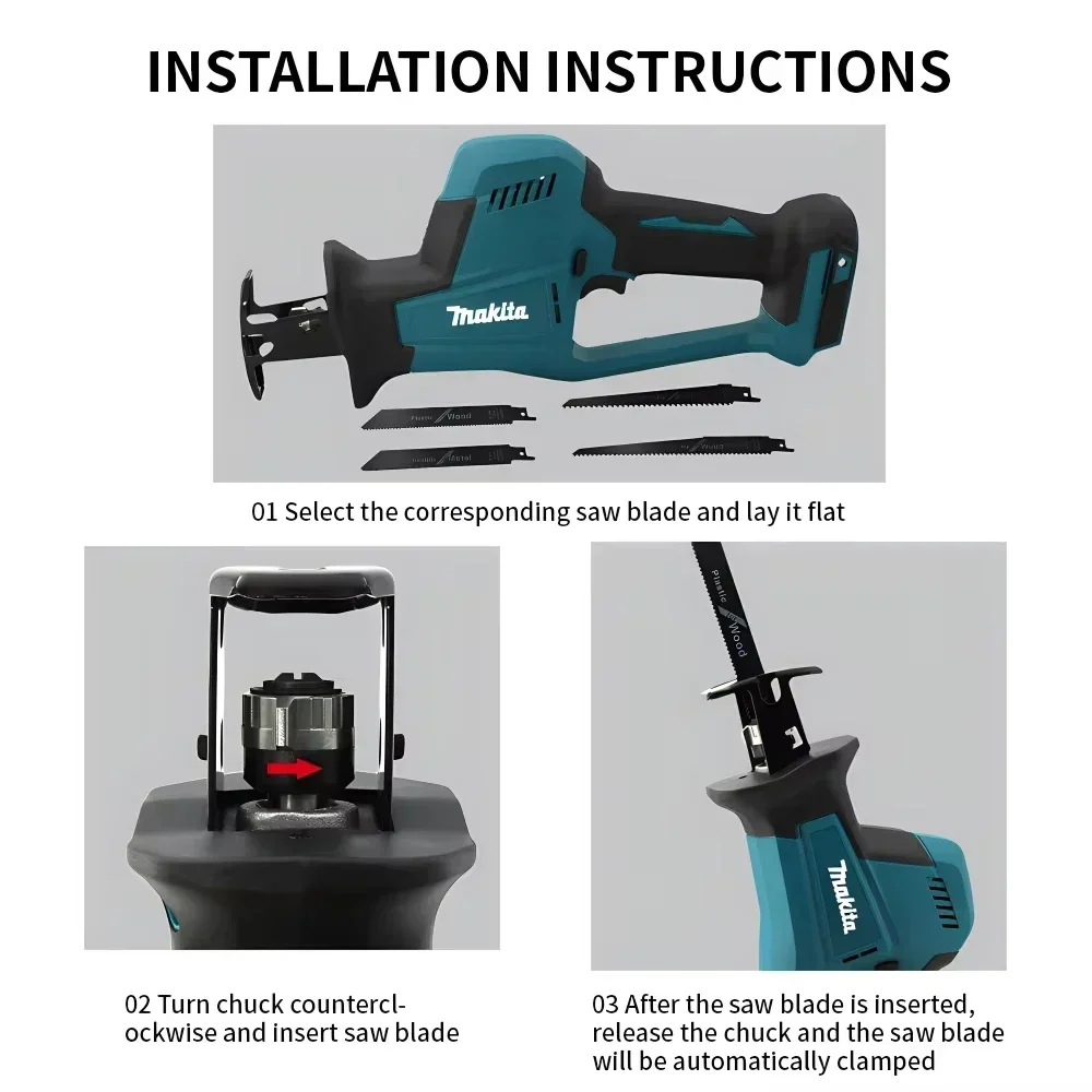 Makita DJR189 18V Cordless Ele - Power Tools Wood avaliação e preço