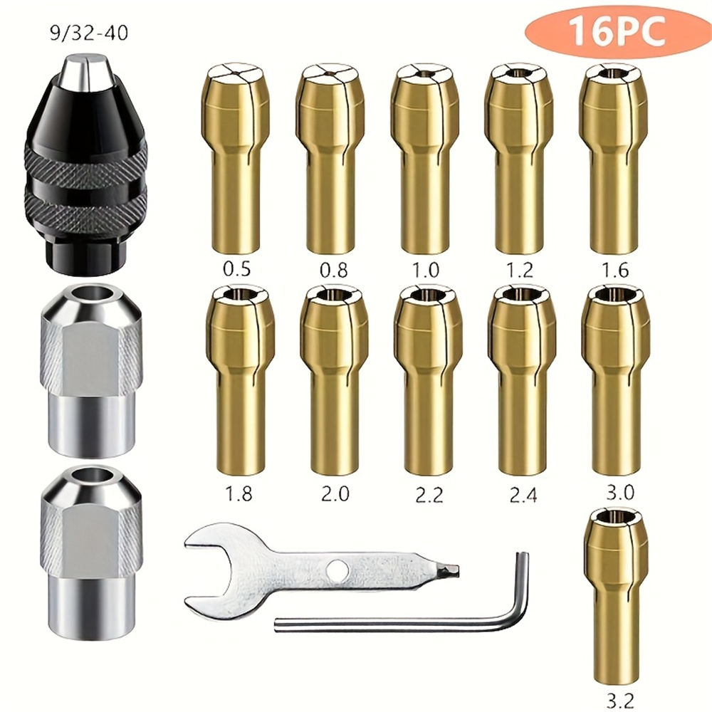 16-Piece Portable Household Ro - Rotary Tool Kit avaliação e preço