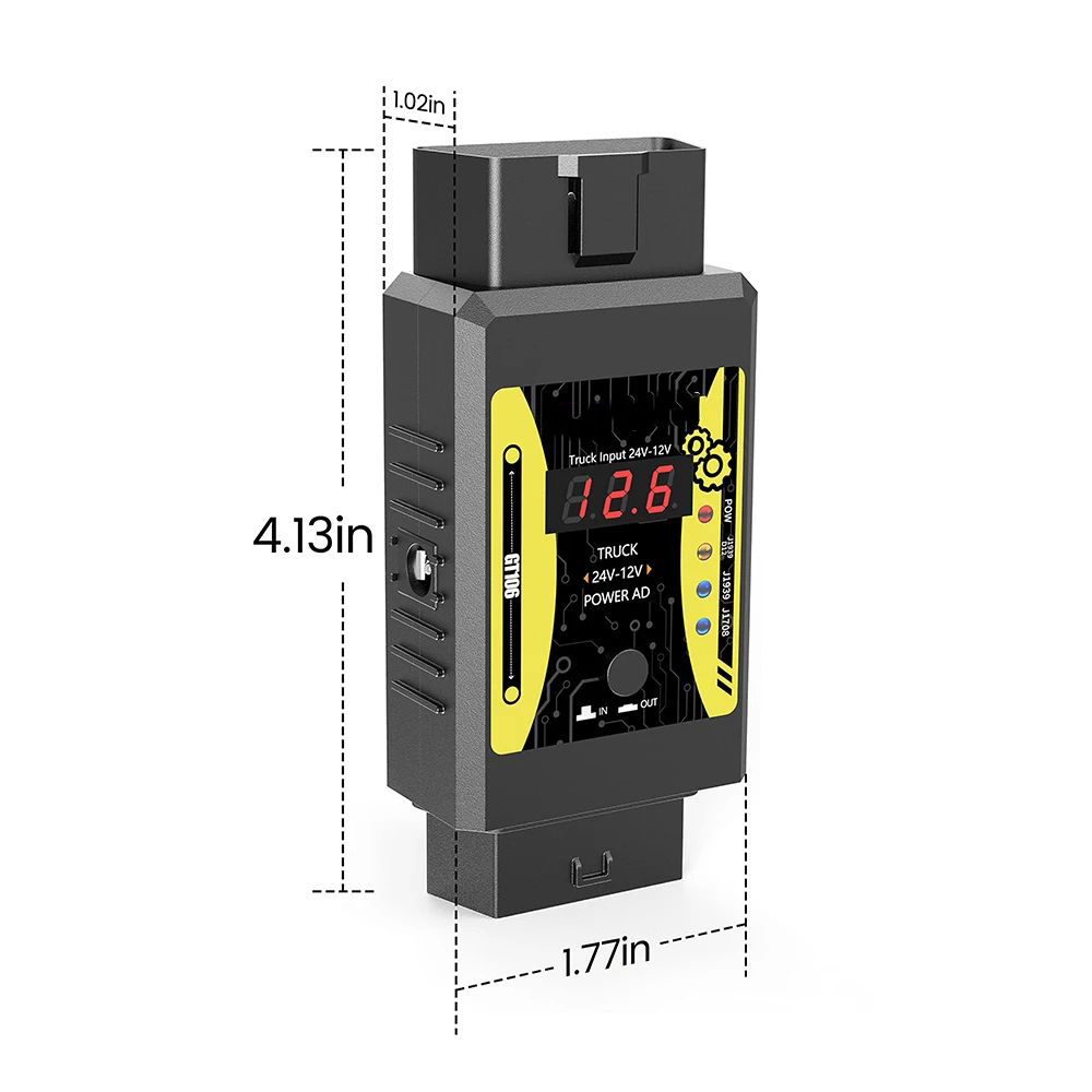 Godiag GT106 Plus Heavy Duty T - Power Quality Tools avaliação e preço