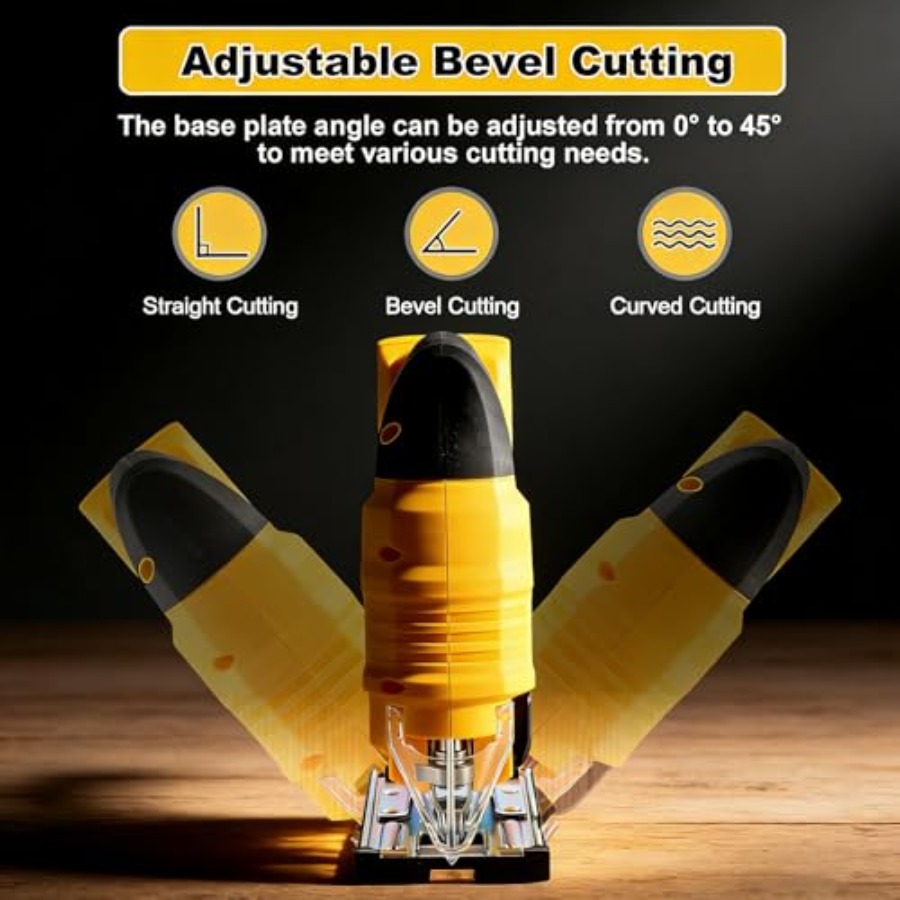 Cordless Jig Saw 20V, Brushles - Jigsaw Orbital Blade avaliação e preço