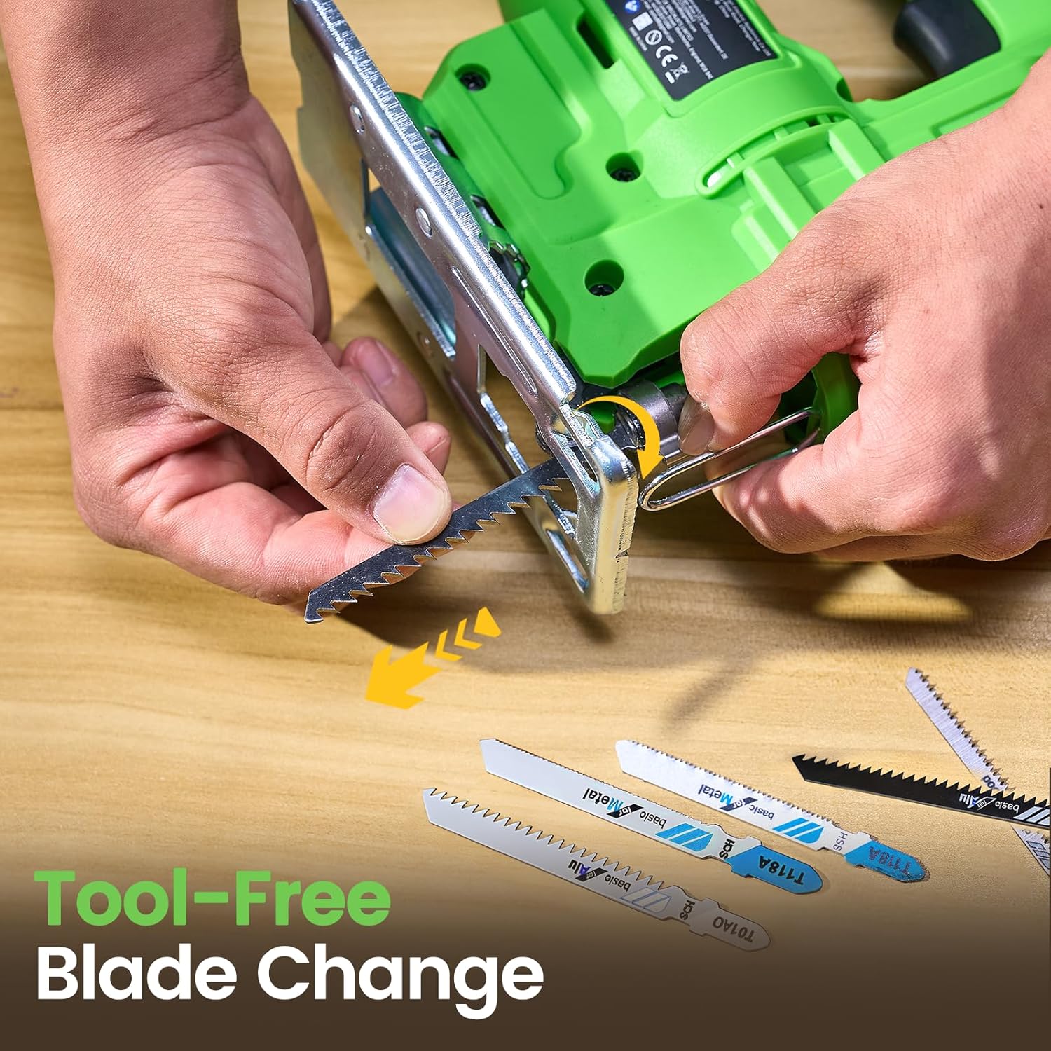 Taskstar Cordless Jig Saw Tool - Jigsaw Orbital Blade avaliação e preço