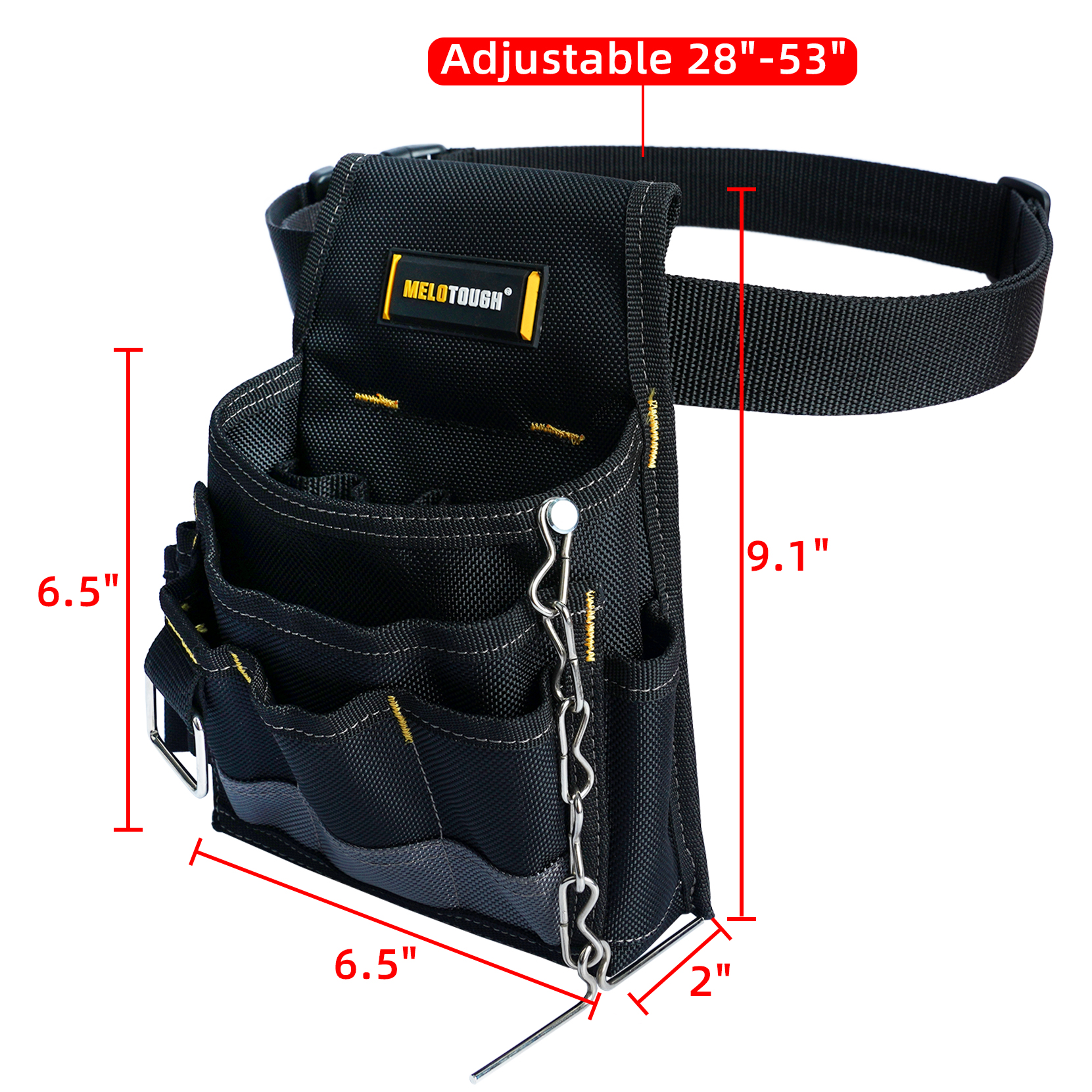 MELOTOUGH Electrician Tool Pou - Power Toolbox avaliação e preço