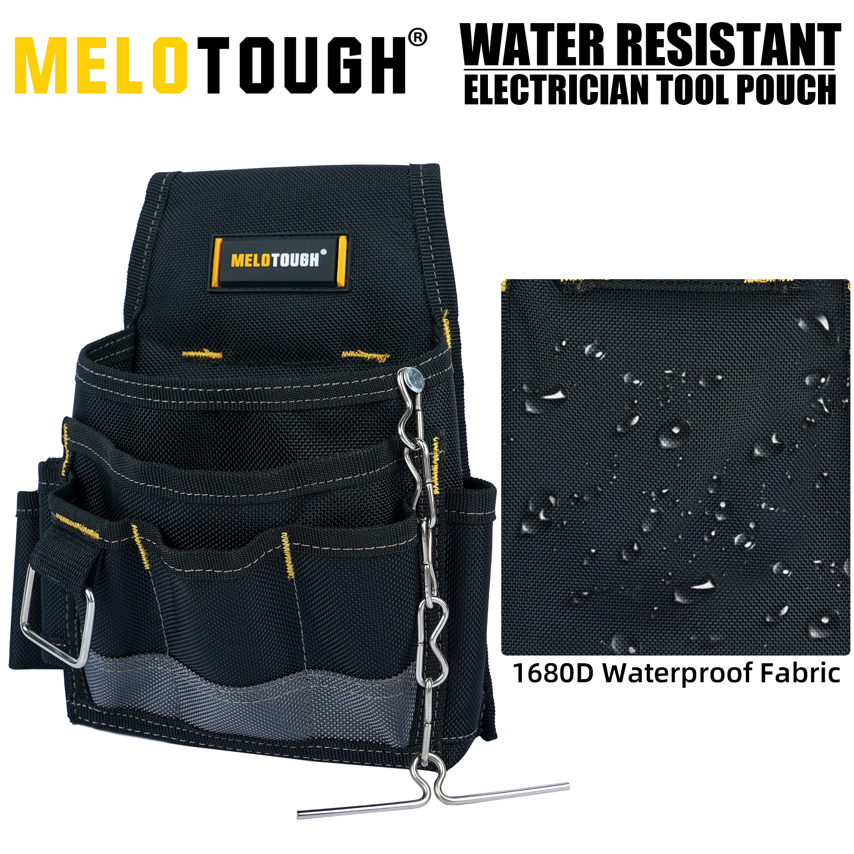 MELOTOUGH Electrician Tool Pou - Power Toolbox avaliação e preço
